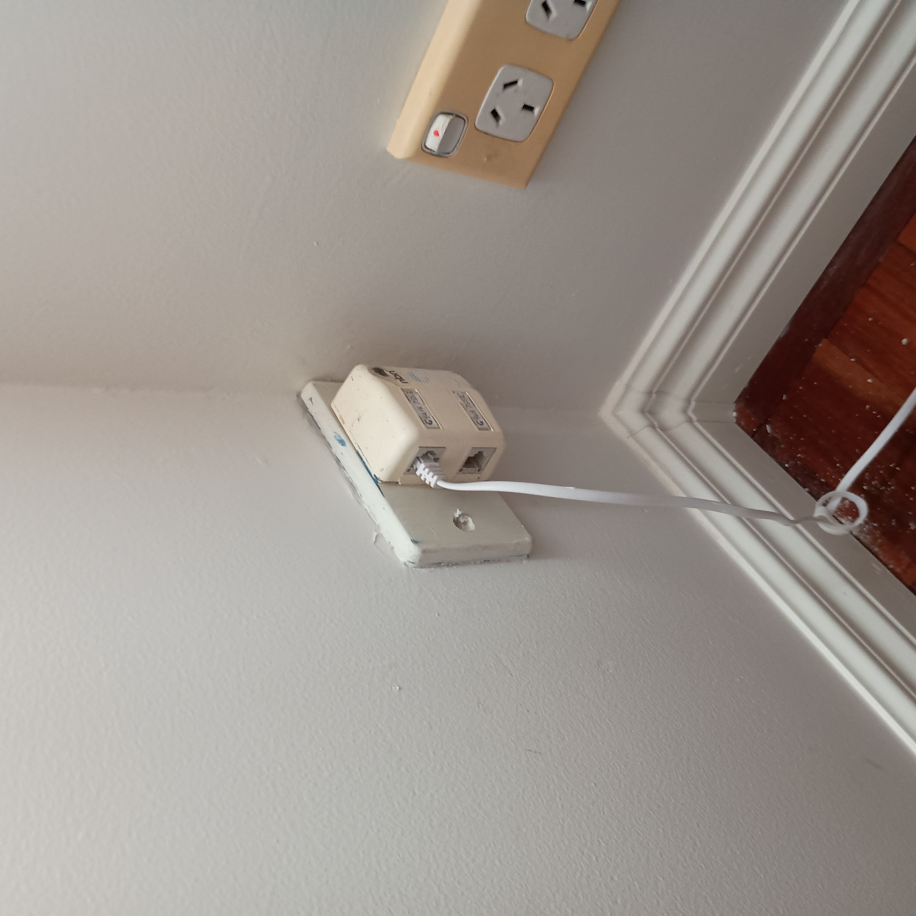 Before: NTD in garage with unstable mesh backhaul